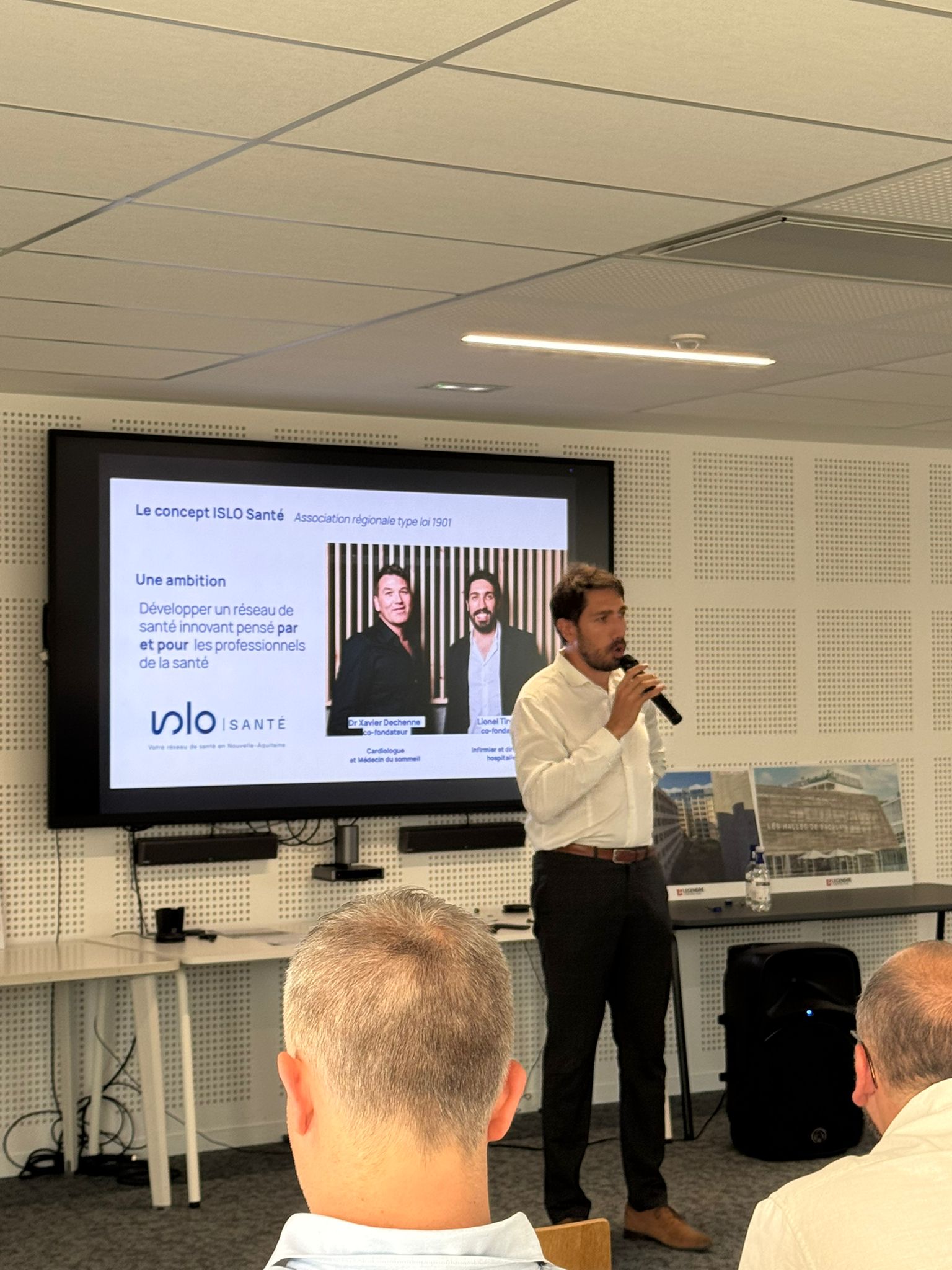 Soiree presentation ISLO SANTE BORDEAUX BELLEGRRAVE 1 - IS Mouvement - Rejoindre l'association c'est embarquer dans une aventure collective au service de votre pratique et de vos patients.